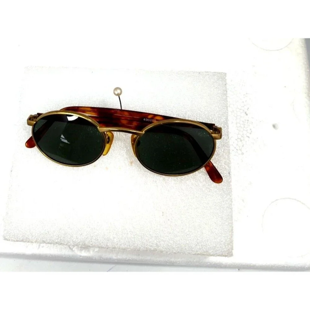Sun Gear SunGear Mens Oval Metal Frame Unisex Tortoise Sunglasses  50-25-140